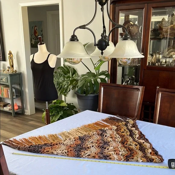 Multicolor Fringe Shawl - Picture 5 of 8